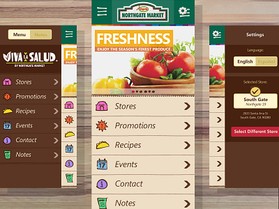 Supermarket Mobile Site