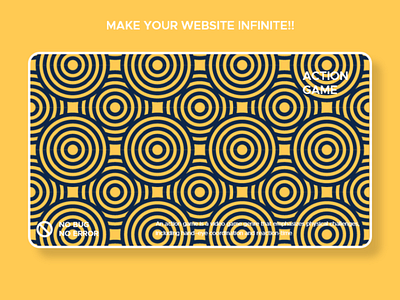 Infinite Pattern Concept In Web!
