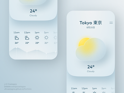 Weather app android app app design app ui app ui design app ux apple clean design glassmorphism ios minimal minimalism minimialistic modern temperature weather