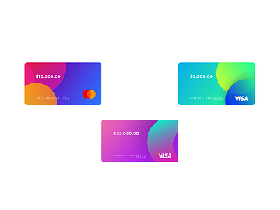 Cards 3d branding graphic design vr