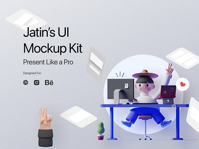 Jatin’s UI Mockup Kit.
