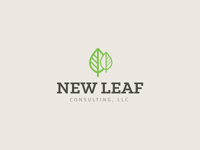 New Leaf design leaf logo