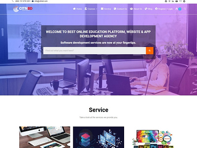 WordPress Online Educational Website Template