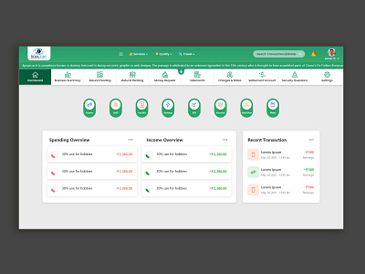 SoulPay Dashboard Option