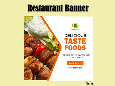 Food Banner branding design icon illustration vector