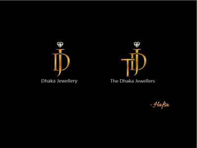 DJ and TDJ logo Design