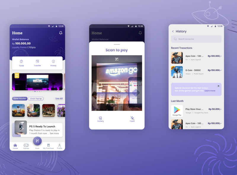 Game Store Mobile UI Design by Juan Prima Bangun Priyadi on Dribbble