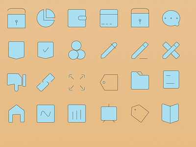 SIMPLE ICONS 2 icon illustrator ui ux vector