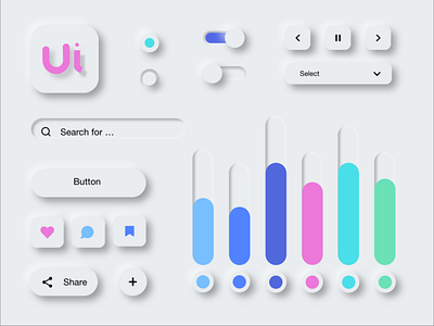 NEUMORPHISM UI 1