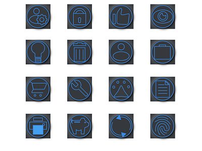 neumorphism cool icons 2