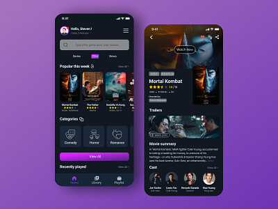 Mobile Movie App