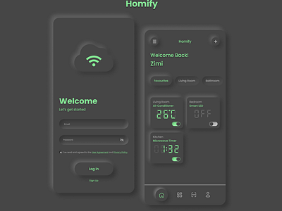 Homify - Neumorphism concept