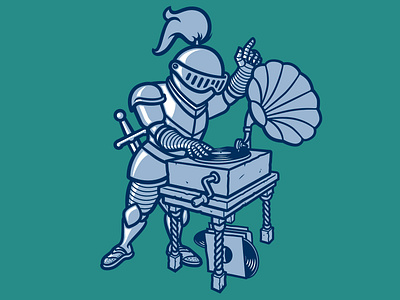 Old Skool design dtm inc illustration knight nostalgia t shirt design