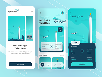 Ngapung✈️ - Ticket Plane Mobile App
