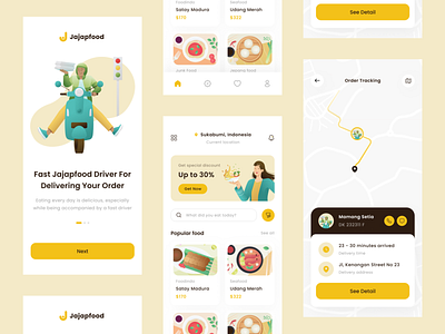 Jajapfood - Food Delivery App