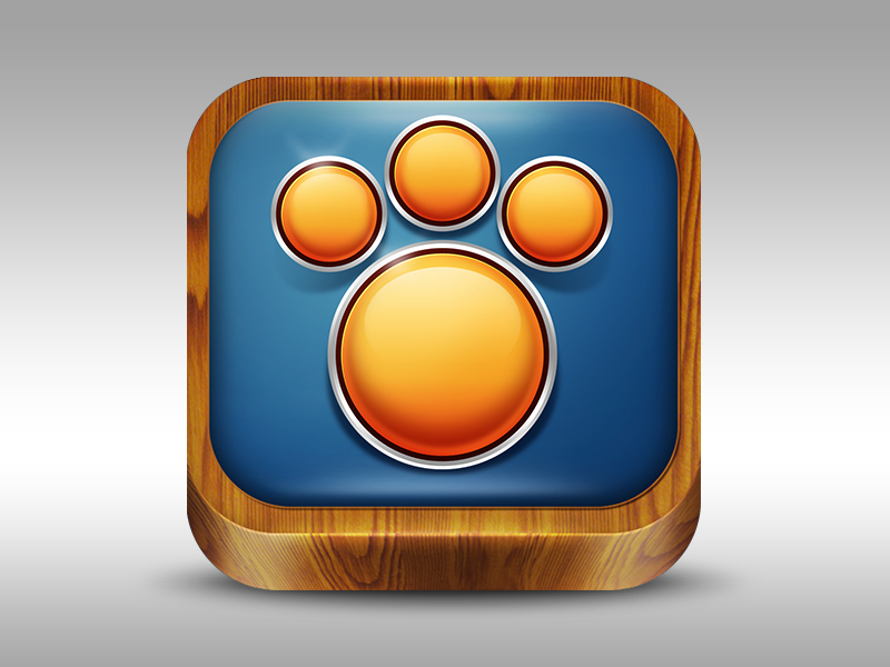 Dog App Icon by nik cann on Dribbble