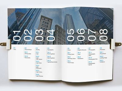 Brand Style Guide: Table of Contents