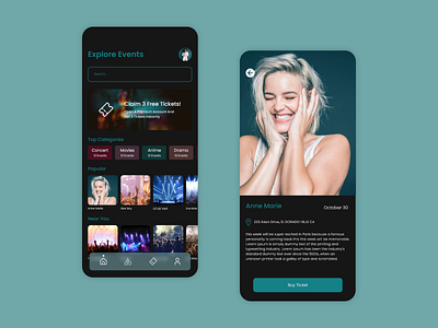 Event-Ticket Booking App artist booking club concert entertainment event event booking event explorer event finder event ticket explorer festival finder fun live live music music party performance show