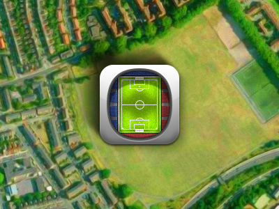 Updated icon update ios app iphone android sport betting football stadium