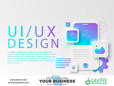 Why Your App Needs an Efficient Ul/UX Design? branding graphic design ui