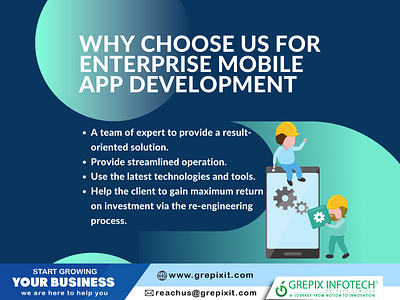 Why Choose Us for Enterprise Mobile App Development