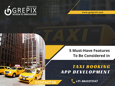 5 Must Have Features To Be Considered in Taxi Booking App taxi app taxi app development taxi booking app development uber uber clone uber clone app uber clone script