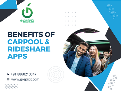 Benefits of Carpool & Rideshare  Apps