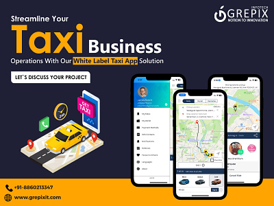 White Lable Taxi Business Solution taxi app development uber clone white label taxi app