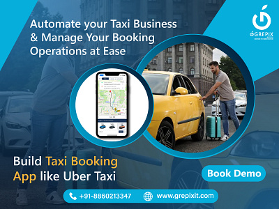Build Taxi Booking App Like Uber Taxi mobile app development taxi app development taxi booking app uber clone uber clone app