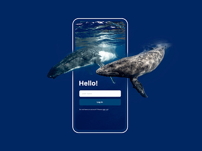 Whales of Iceland app design development graphic design illustration ui ux ux design