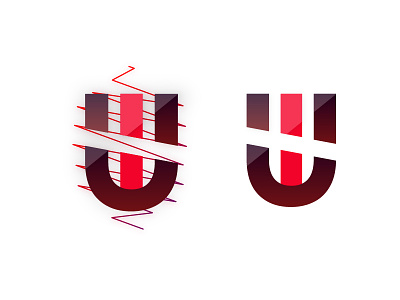 UI Logo brand design flat icon logo minimal simple typography ui ux