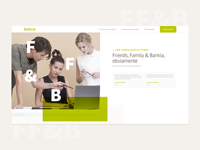 Entrepreneur and investor platform - Web Design banking brand design brand identity brand identity design ui website design white green