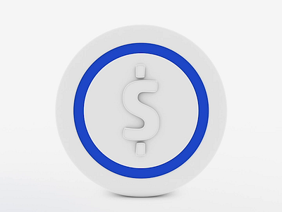 Coin 3d animation bank clean coin download gif loop money motion white