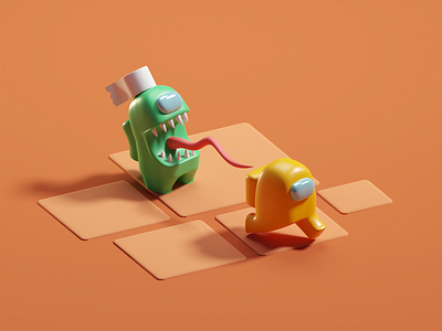 Among Us - Dairius by LyBang on Dribbble