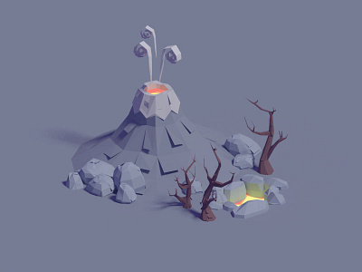 Paper volcanic assets