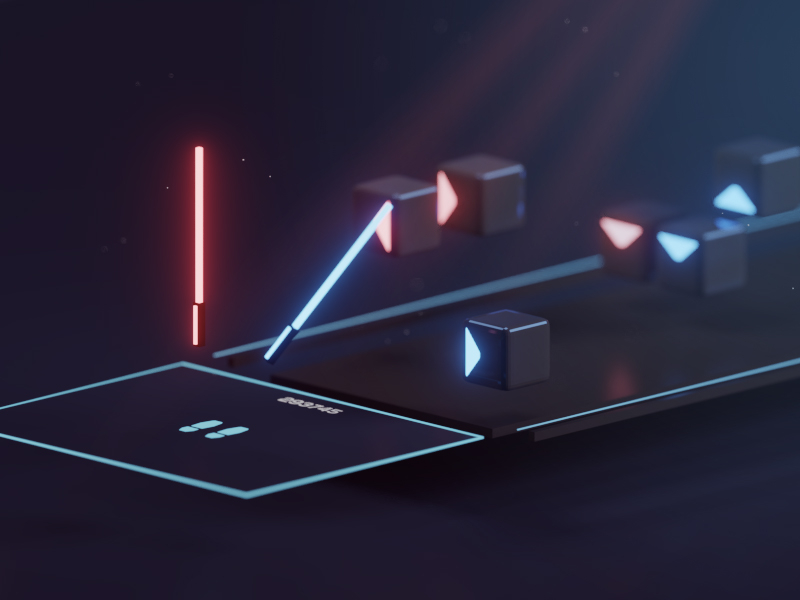 Beat Saber by Mohamed Chahin on Dribbble