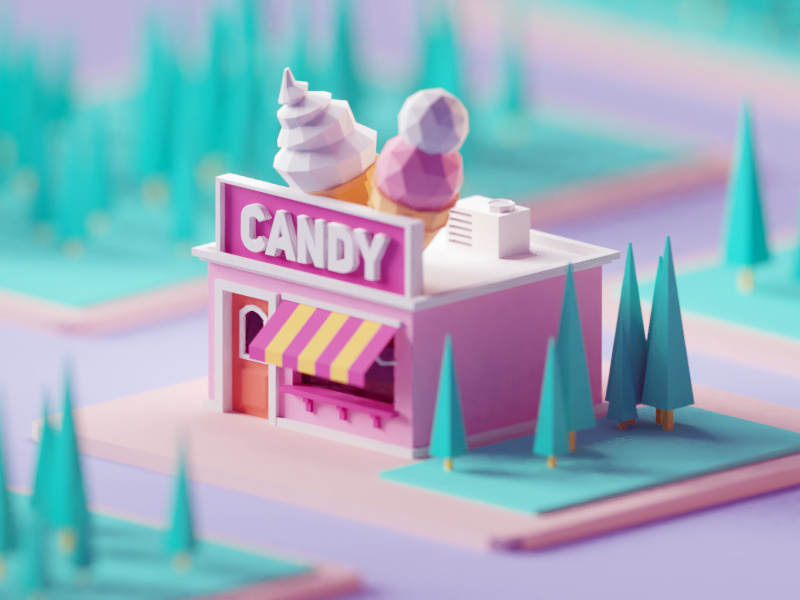 candy building set