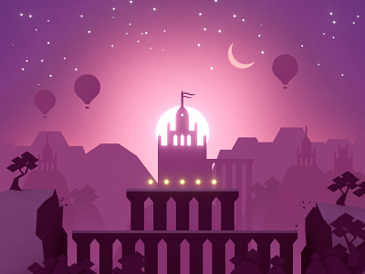 Alto's Odyssey (fan art flat-ish)