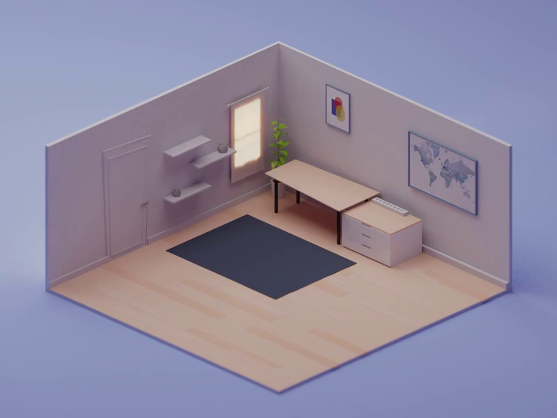 My Perfect Room (Animation) by Mohamed Chahin on Dribbble