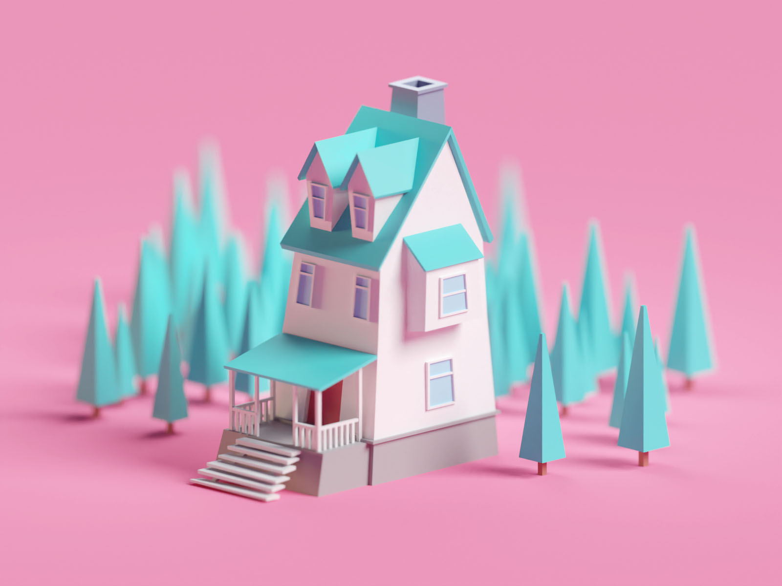Random House #3 by Mohamed Chahin on Dribbble