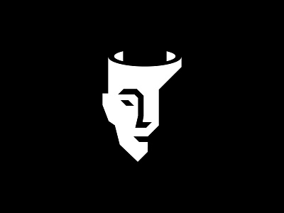 Mask art blackandwhite branding design logo mark mask minimal movie prosthetic makeup