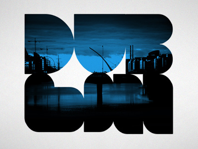 northside_southside dublin custom type irish ireland blue fat photography photo
