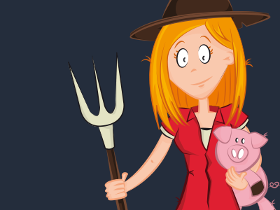 Character illustration - Farmer