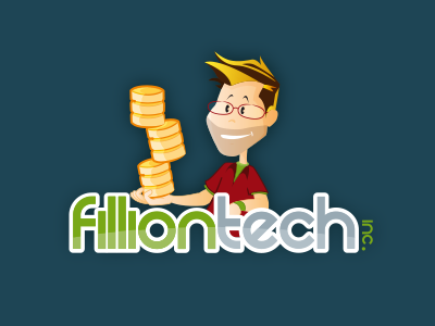 Logo & Character - Fillion Tech inc. cartoon character illustration logo