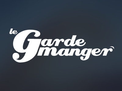 Logo proposition - Le Garde Manger food logo store