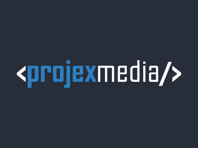 Logo - Projex Media code html logo multimedia programmation website