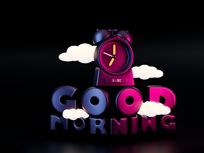 Morning or Night? 3d 3d art 3d icon 3d illustration color design graphic design icon illustration ui ux