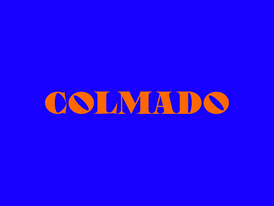 Colmado 1 type typography