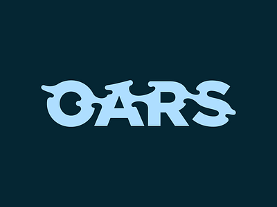 OARS type exploration 2 branding liquid logo type typography