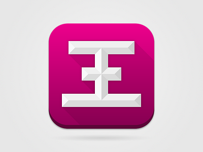 Icon for jeffwongdesign flat icon jeffwongdesign pink rounded corners trendy
